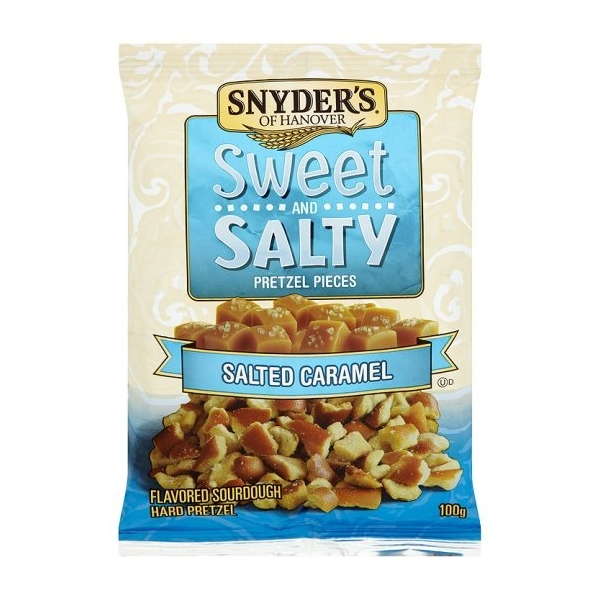 Snyder's Sweet & Salty Pretzels Pieces (salted caramel) 10x100gr