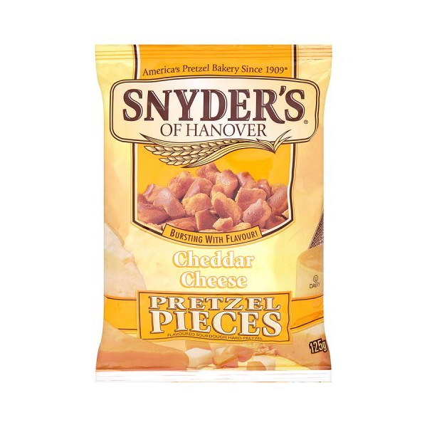 Snyder's Cheddar Cheese Pretzel Pieces 10x125gr